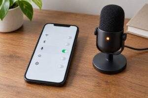 how to see which apps access your microphone