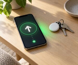 how to use precision finding on iphone