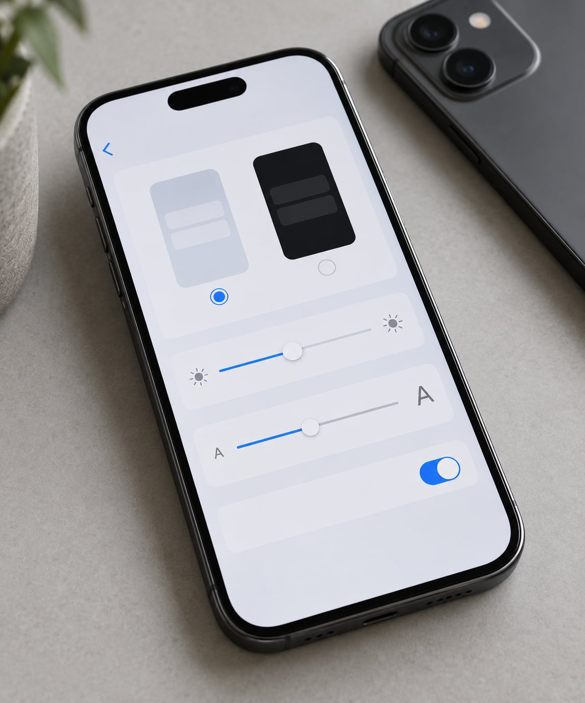 how to make text bigger on iphone
