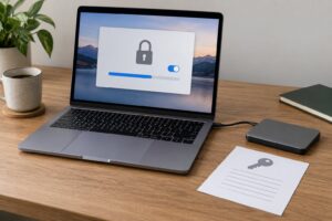 how to use filevault to encrypt a mac