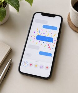 how to use message effects on iphone