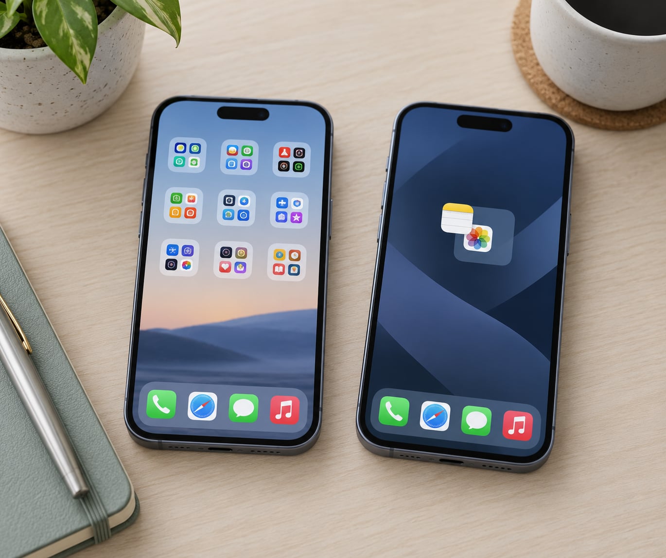how to organize apps into folders on iphone