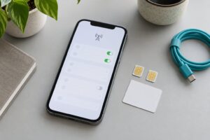 how to use dual sim on iphone