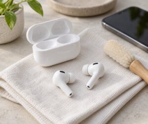 why does one airpod sound quieter than the other