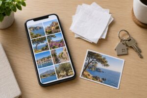 how to search photos by text on iphone