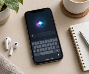 how to use type to siri on iphone