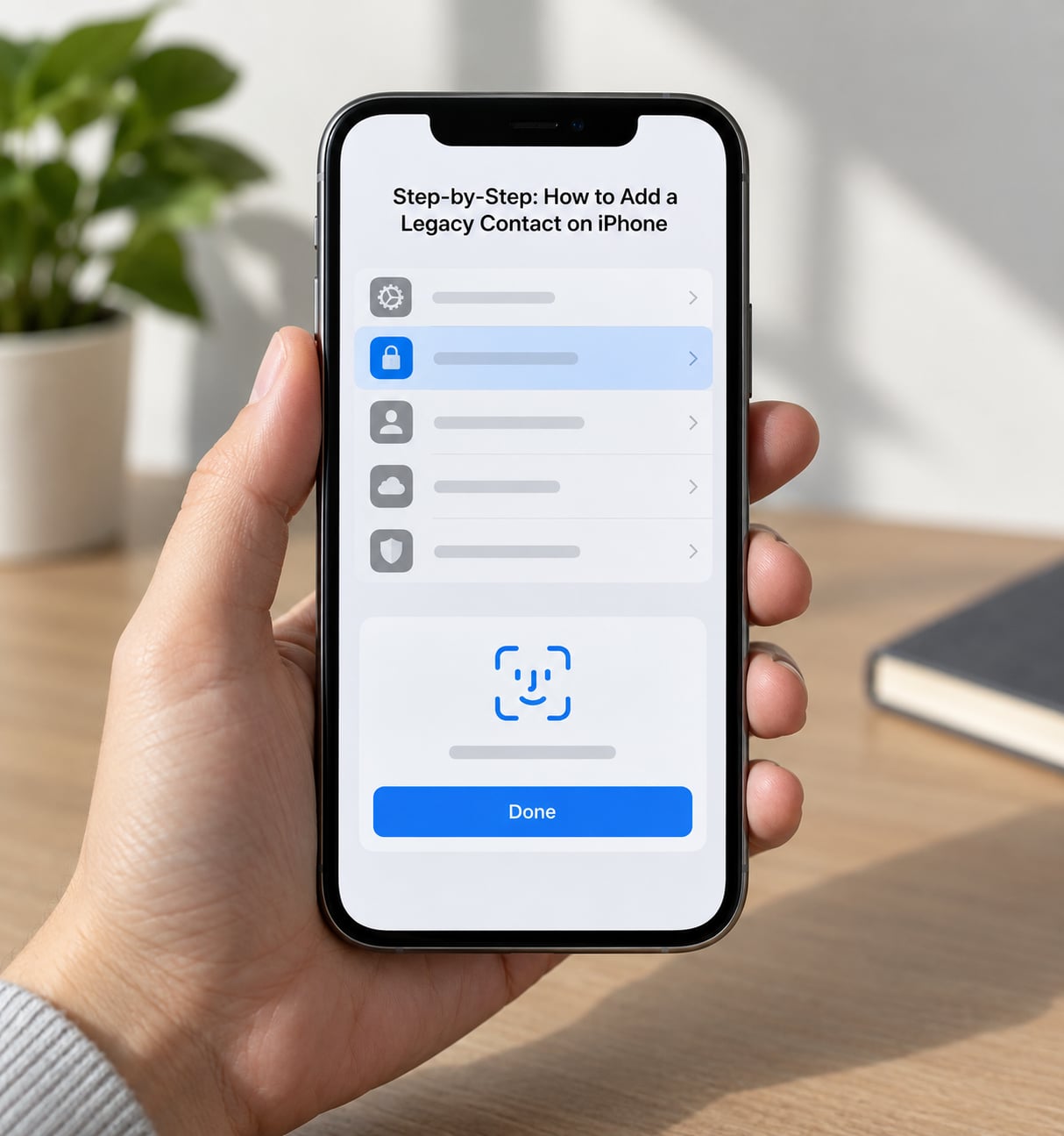 Step-by-Step: How to Add a Legacy Contact on iPhone