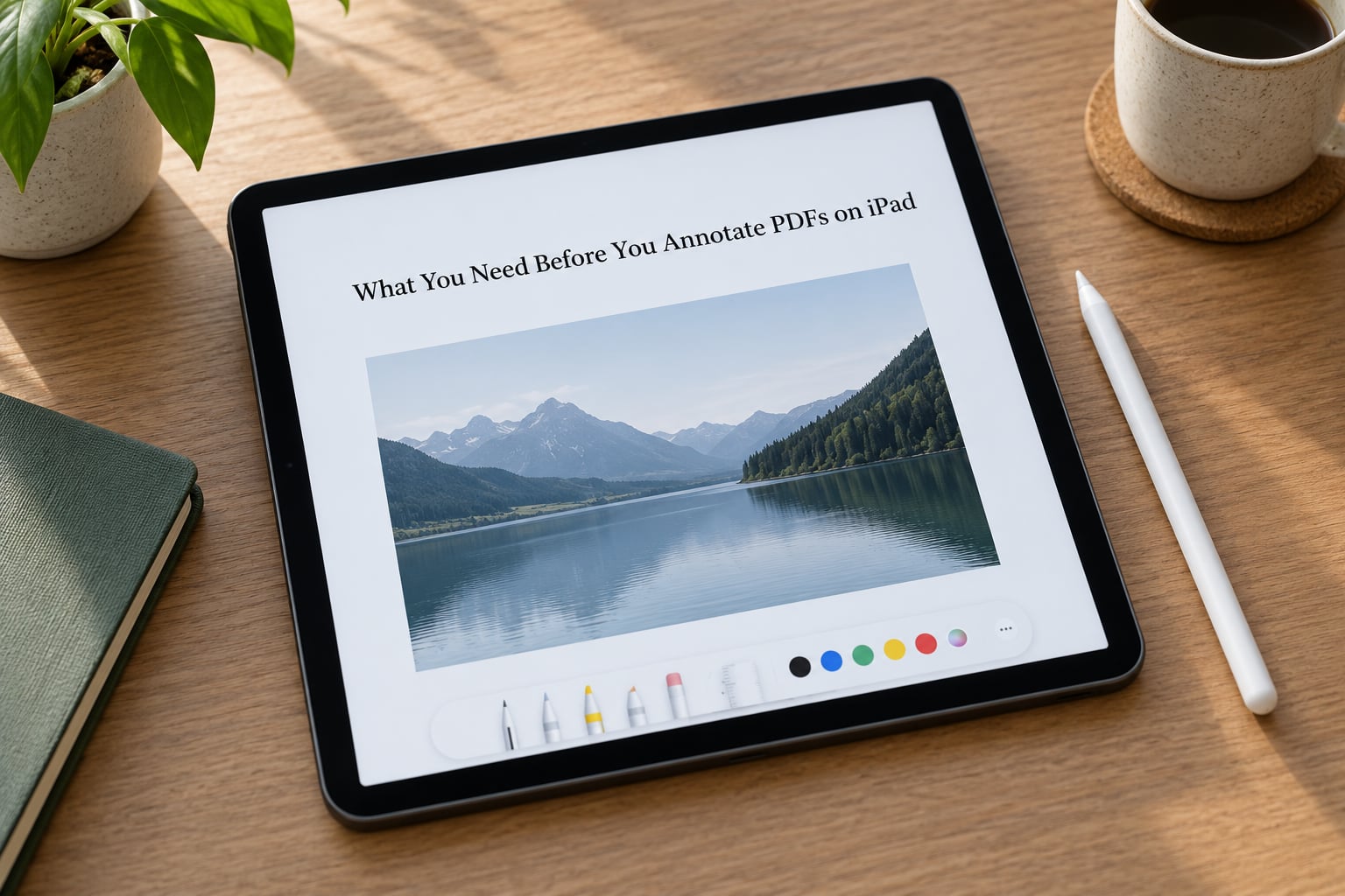 What You Need Before You Annotate PDFs on iPad