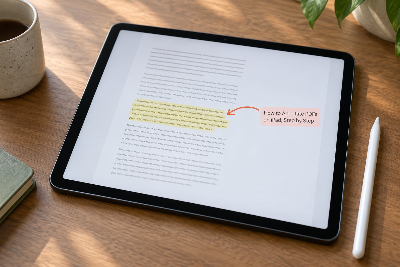 How to Annotate PDFs on iPad, Step by Step