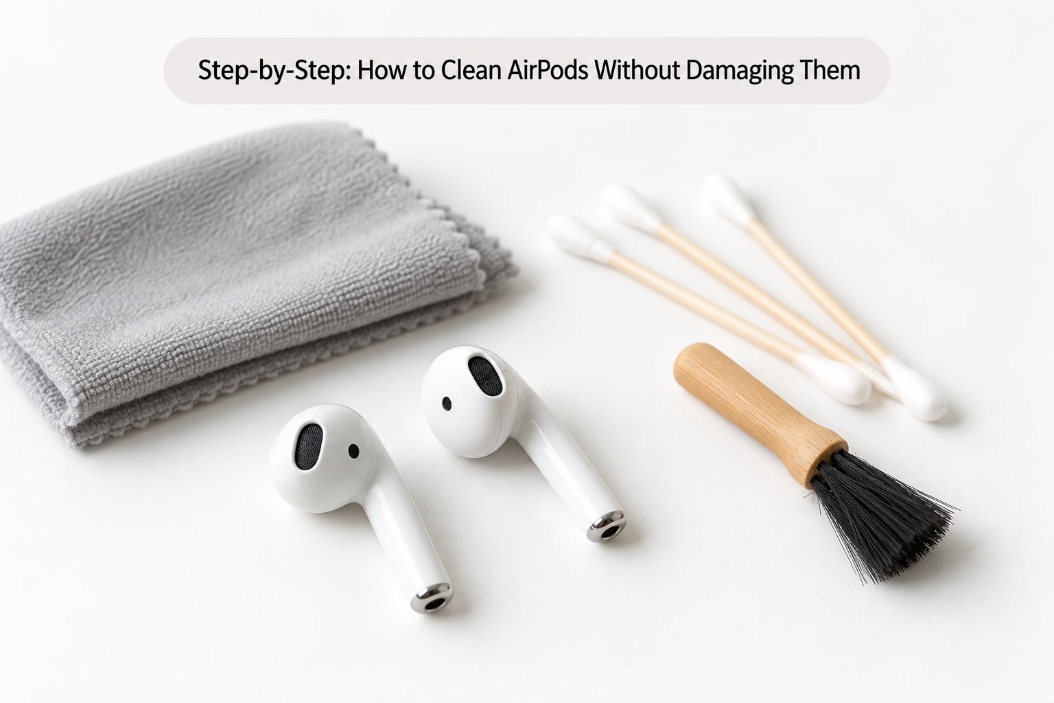 Step-by-Step: How to Clean AirPods Without Damaging Them