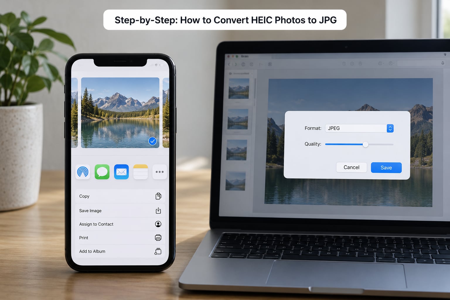 Step-by-Step: How to Convert HEIC Photos to JPG