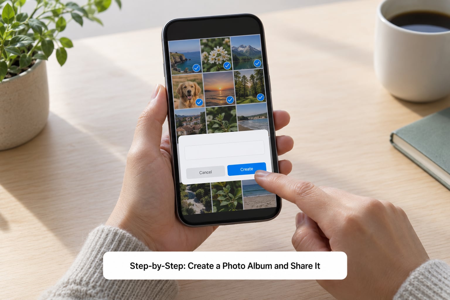 Step-by-Step: Create a Photo Album and Share It