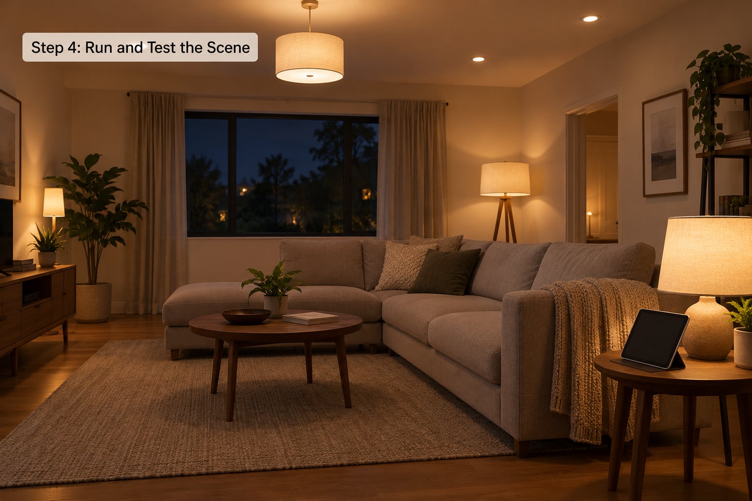 Step 4: Run and Test the Scene