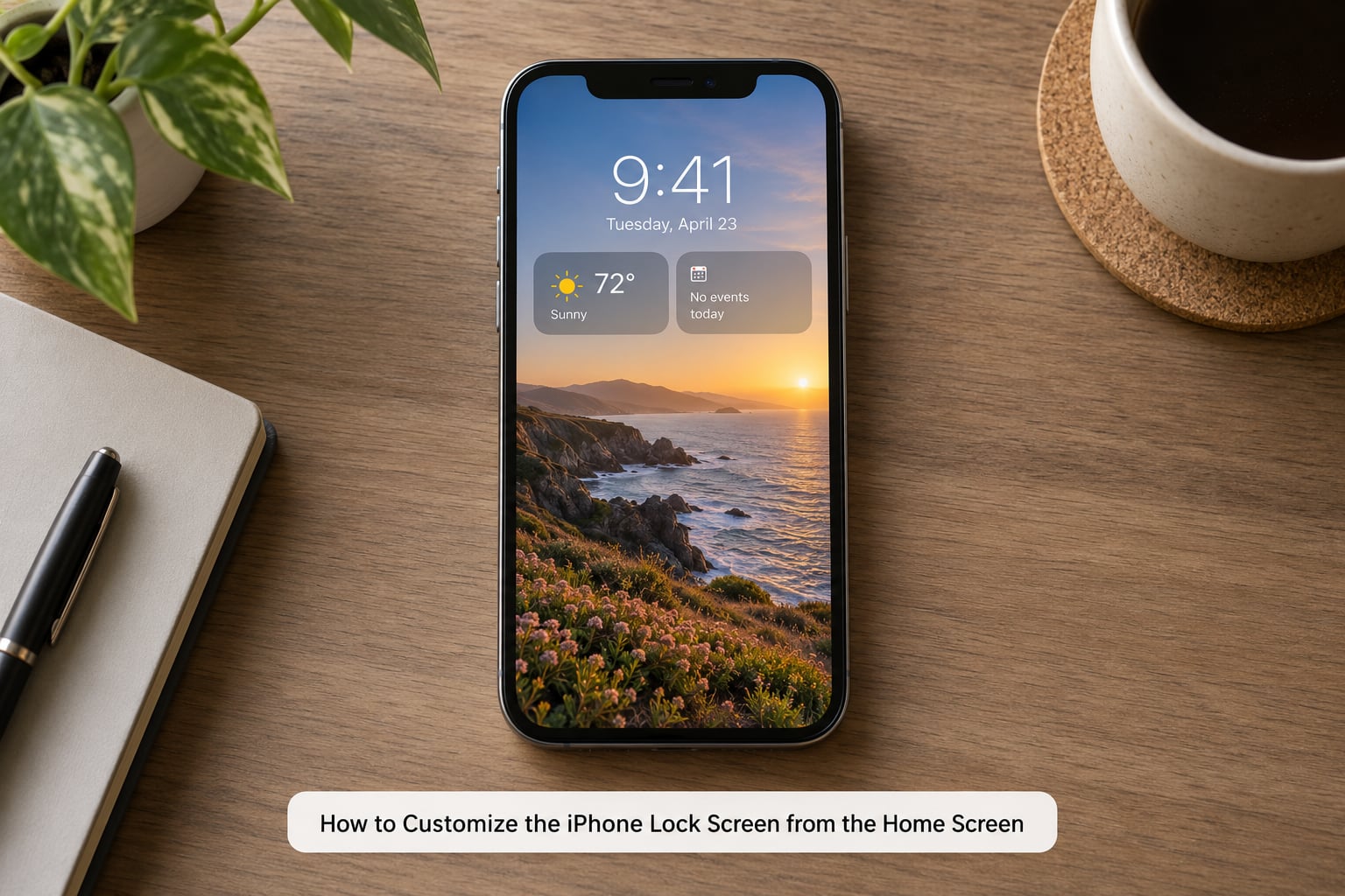 How to Customize the iPhone Lock Screen from the Home Screen