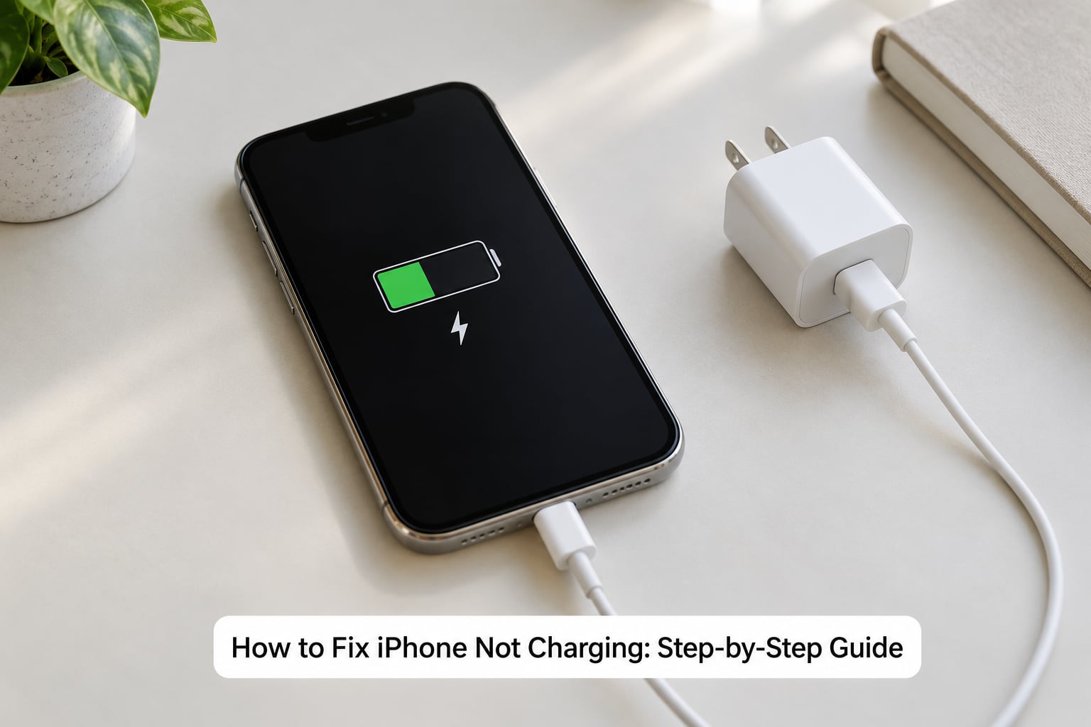 How to Fix iPhone Not Charging: Step-by-Step Guide