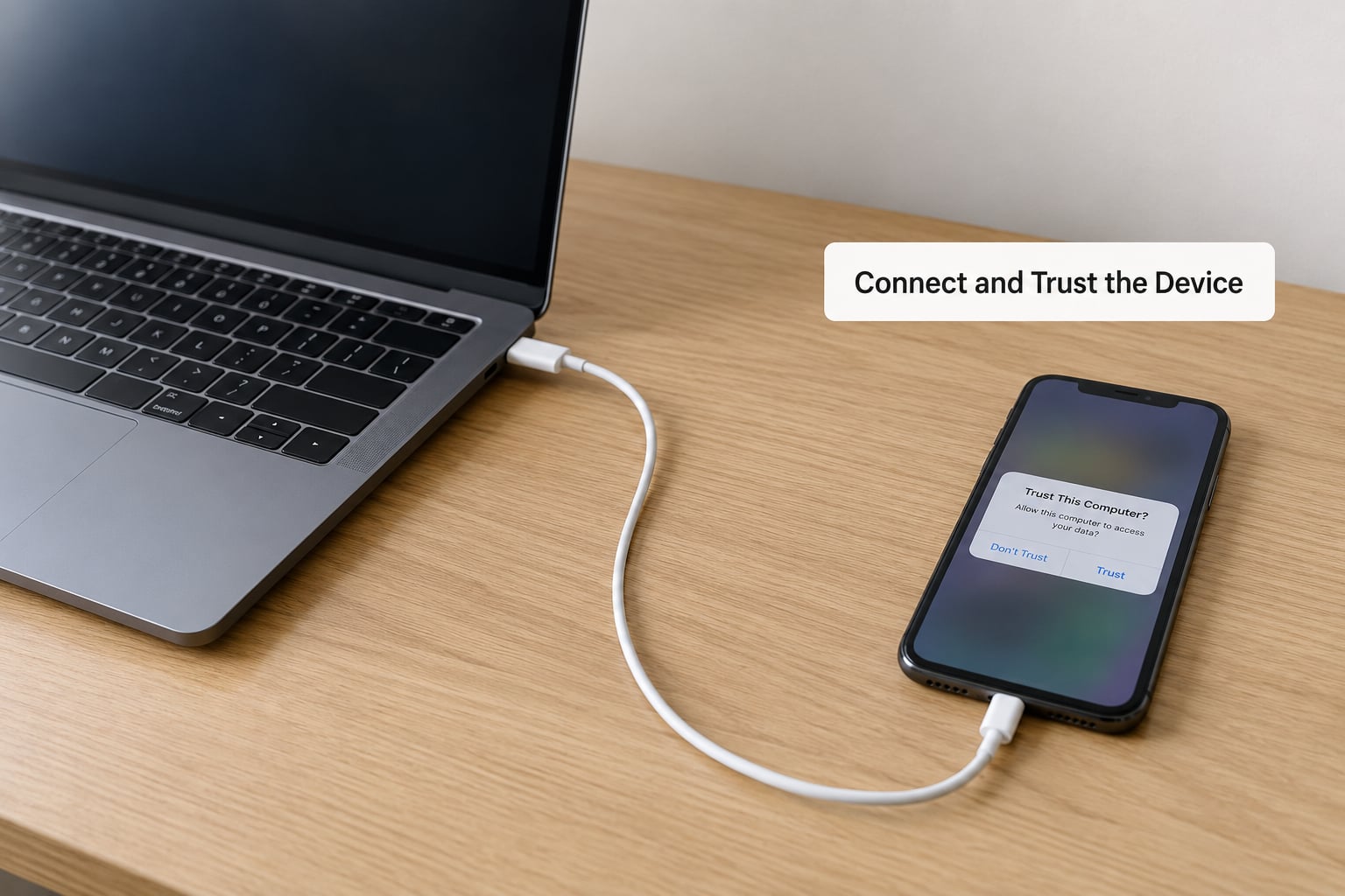 Connect and Trust the Device
