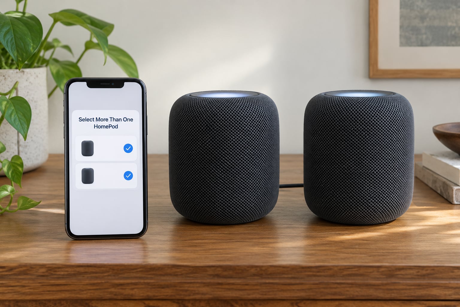Select More Than One HomePod