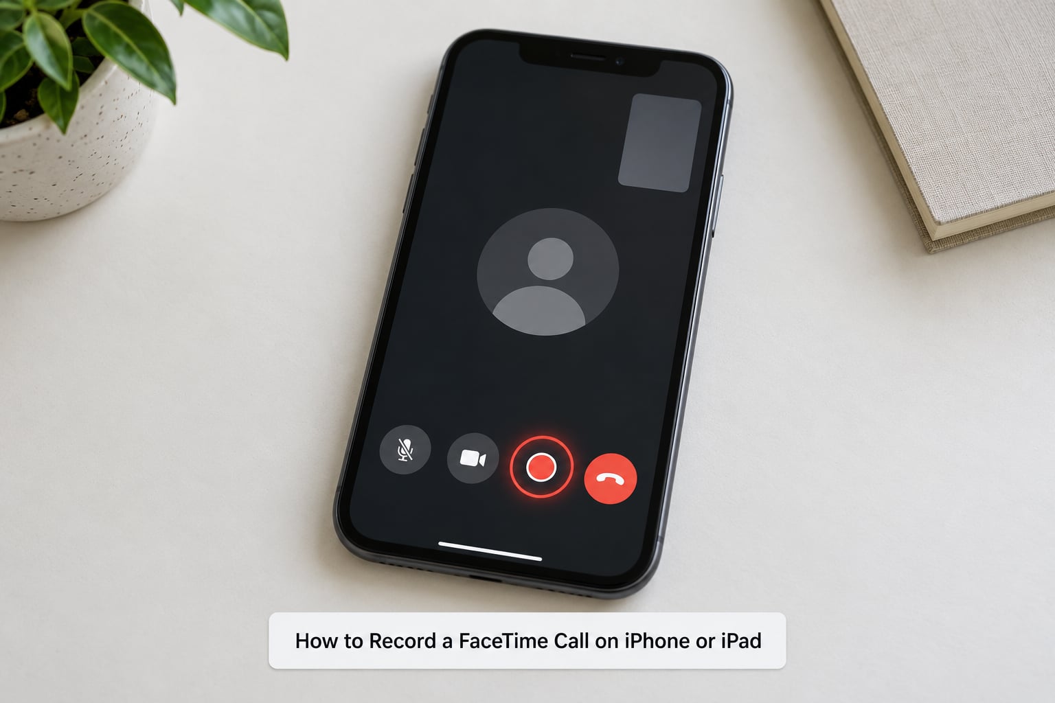 How to Record a FaceTime Call on iPhone or iPad