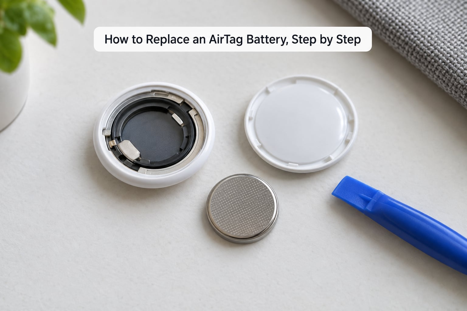 How to Replace an AirTag Battery, Step by Step