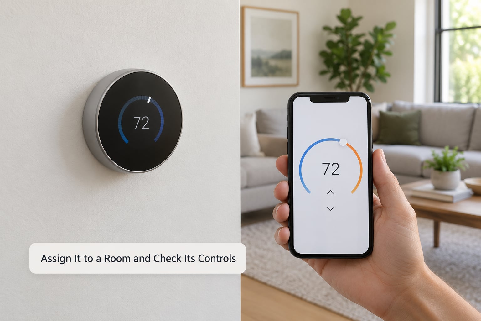 Assign It to a Room and Check Its Controls