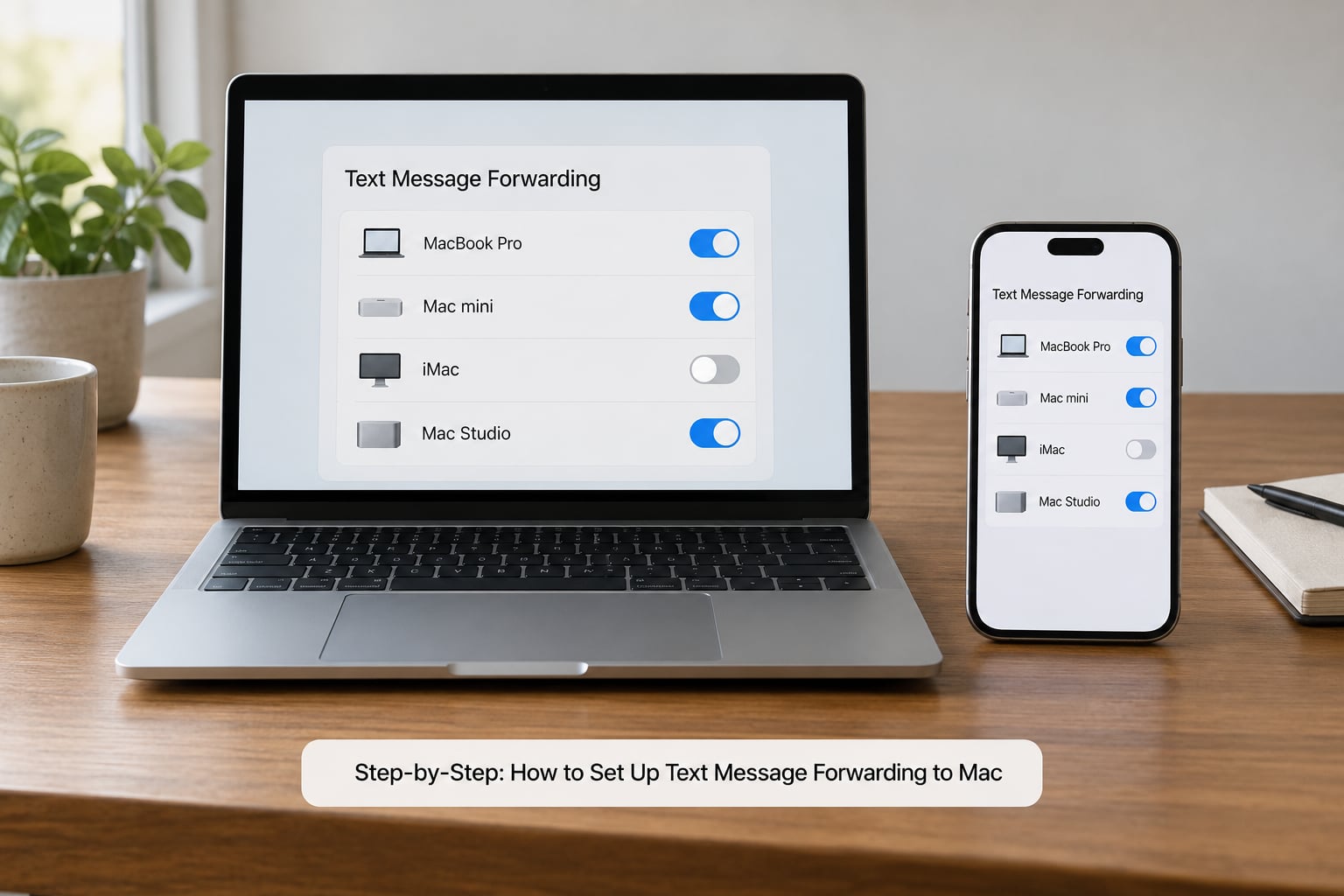 Step-by-Step: How to Set Up Text Message Forwarding to Mac