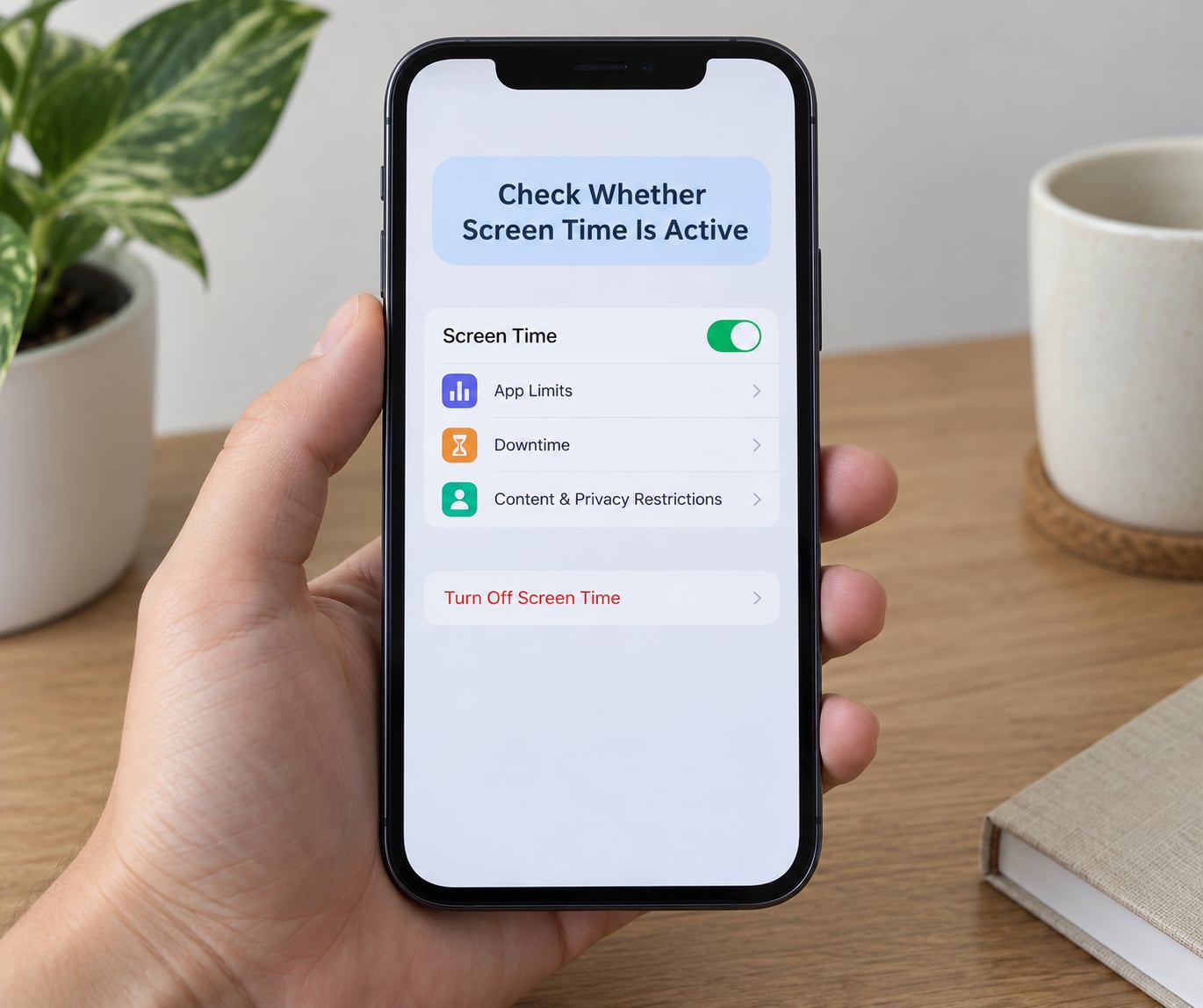 Check Whether Screen Time Is Active