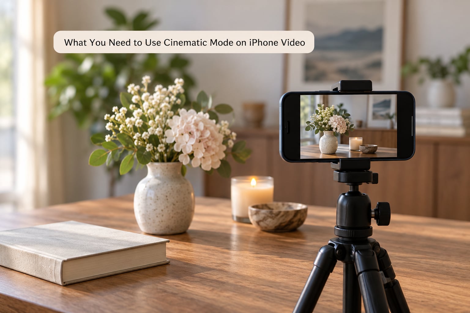 What You Need to Use Cinematic Mode on iPhone Video