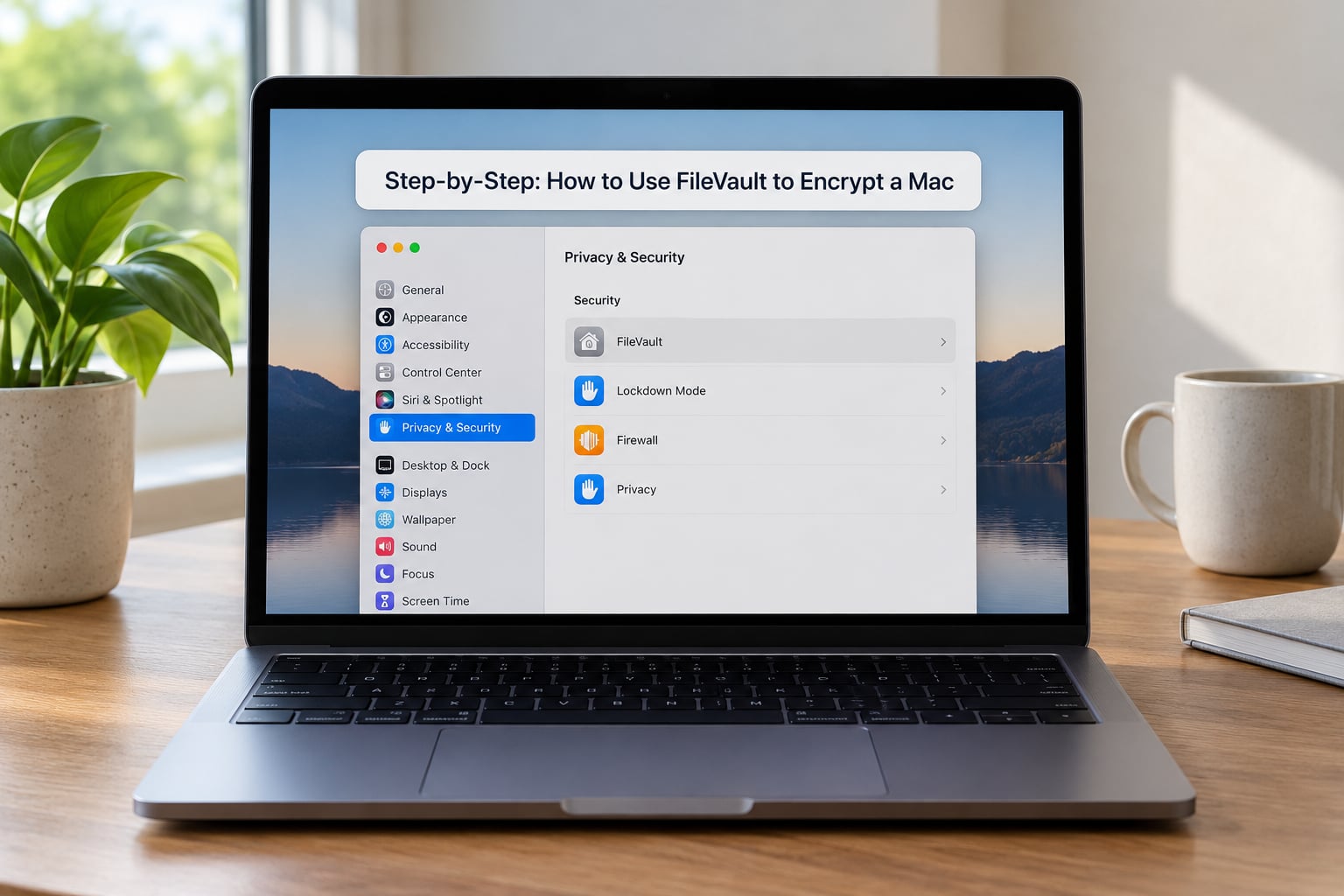Step-by-Step: How to Use FileVault to Encrypt a Mac