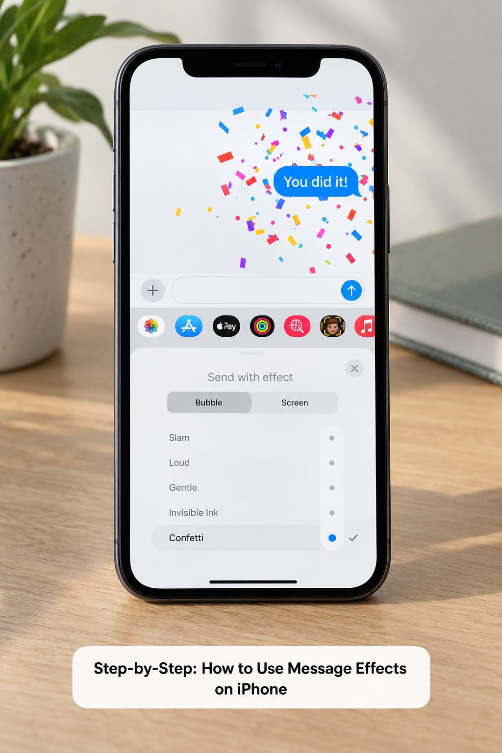 Step-by-Step: How to Use Message Effects on iPhone