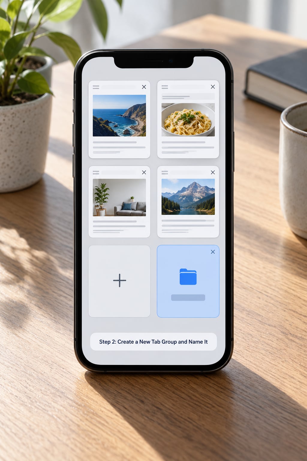 Step 2: Create a New Tab Group and Name It