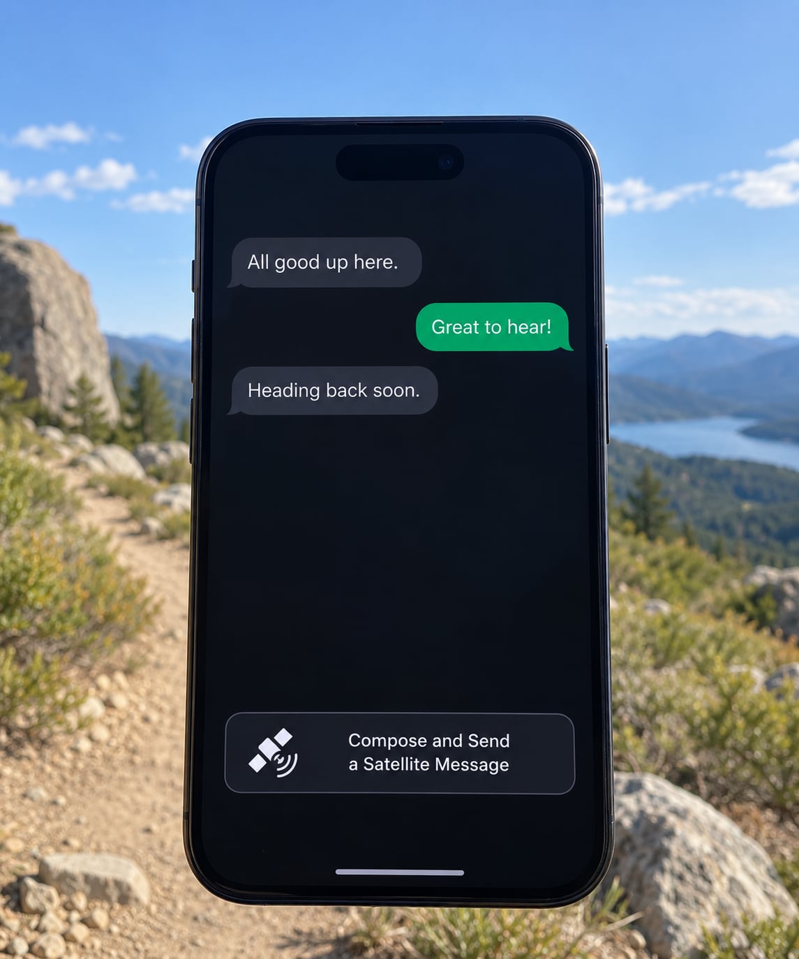 Compose and Send a Satellite Message
