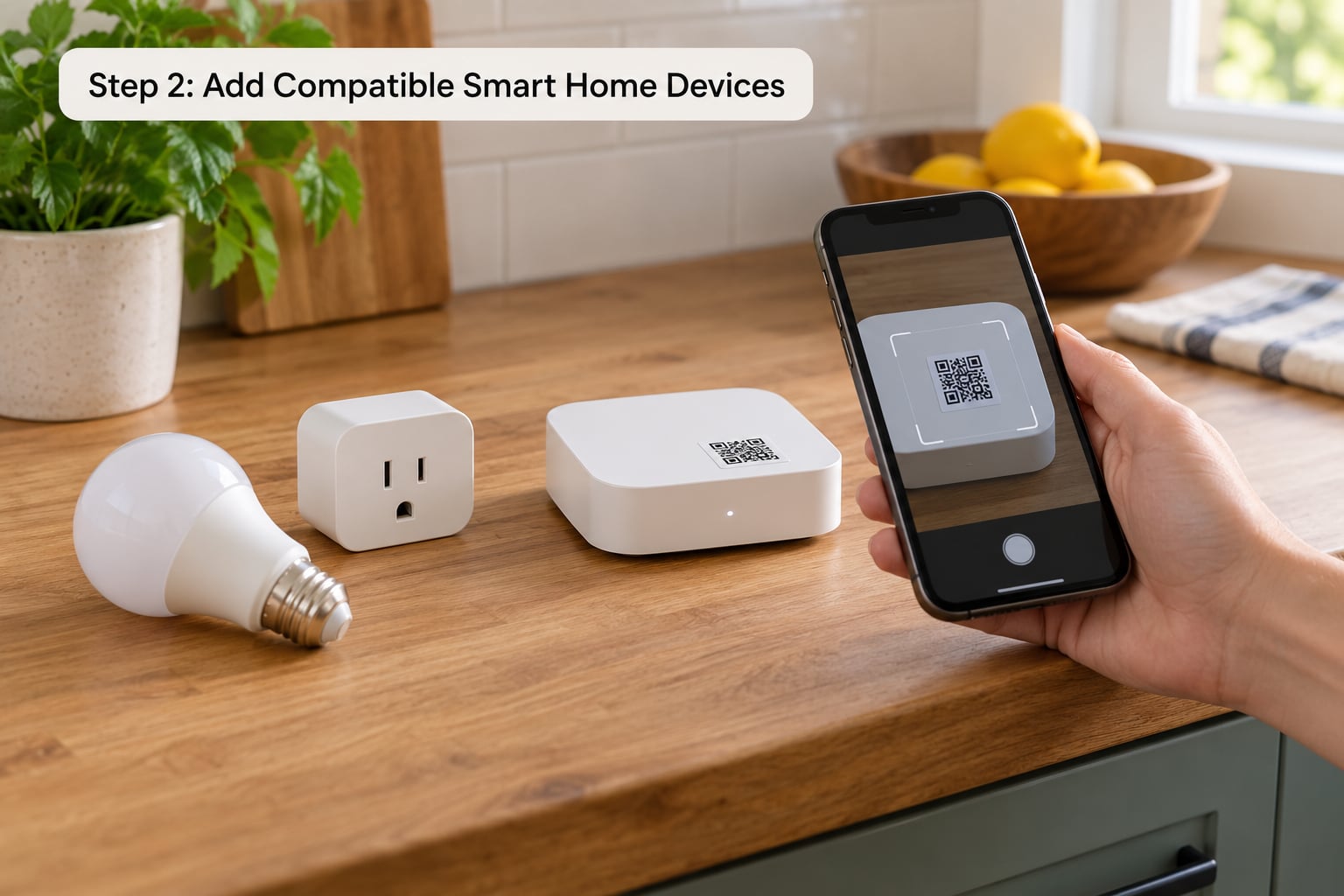 Step 2: Add Compatible Smart Home Devices
