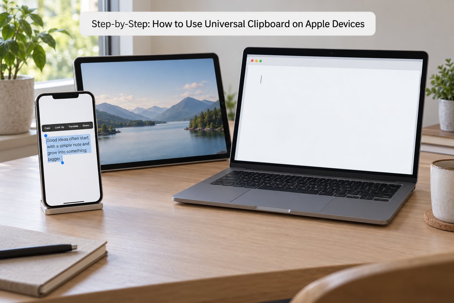 Step-by-Step: How to Use Universal Clipboard on Apple Devices