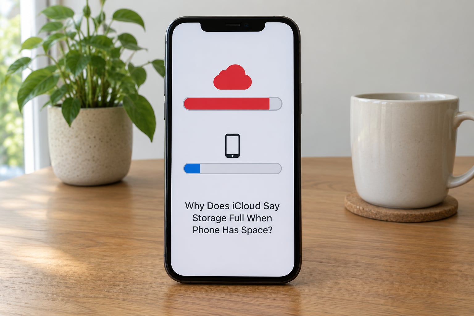 Why Does iCloud Say Storage Full When Phone Has Space?