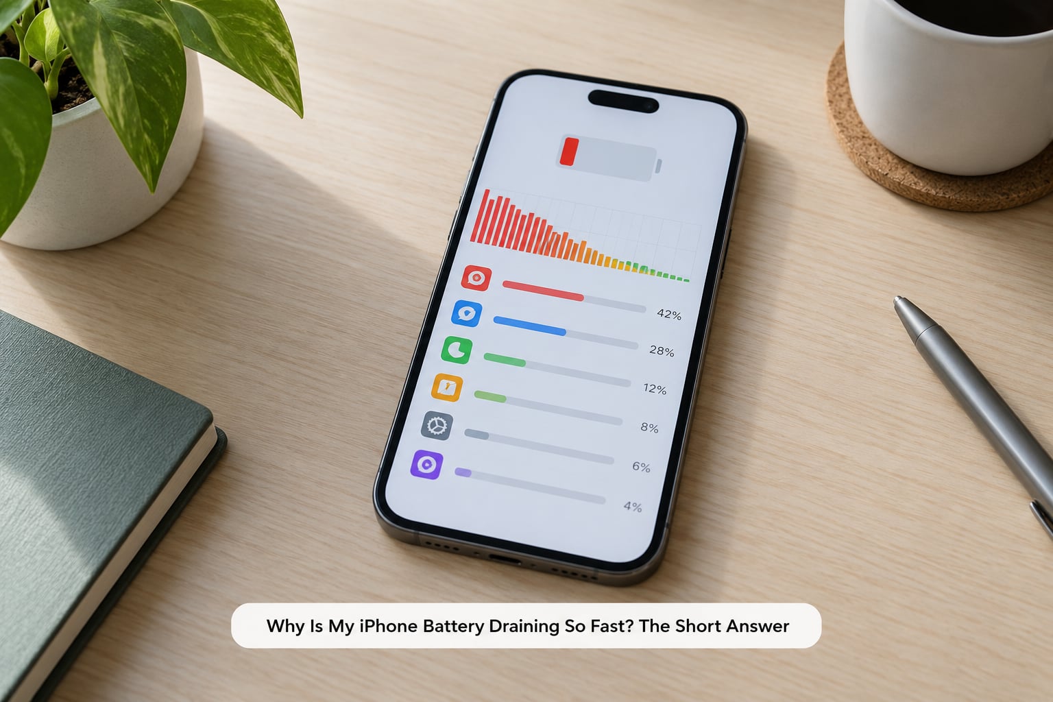 Why Is My iPhone Battery Draining So Fast? The Short Answer