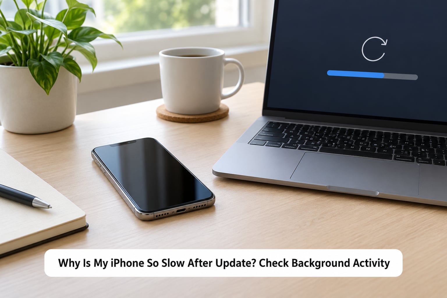 Why Is My iPhone So Slow After Update? Check Background Activity